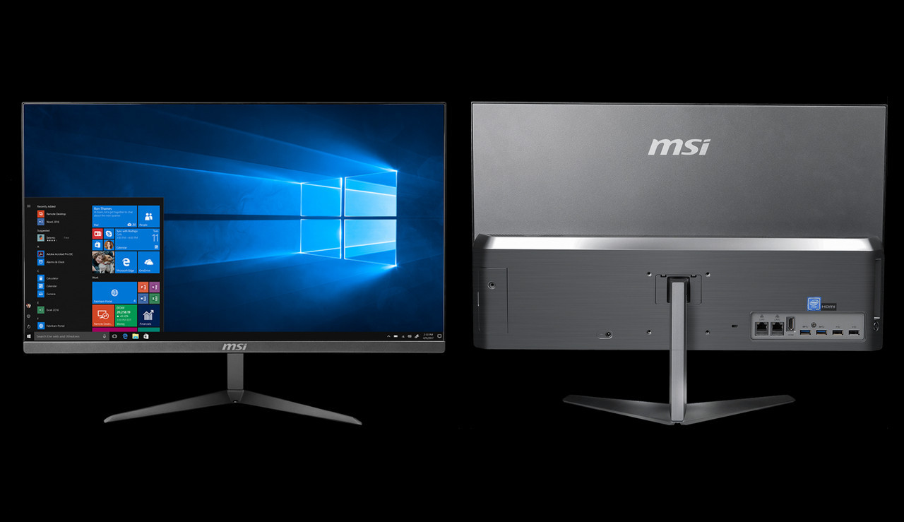 MSI ra mắt dòng máy tính All-in-one PRO 24X 10M mới: Màn hình viền siêu mỏng, Intel Core thế hệ 10, từ 1.300 USD