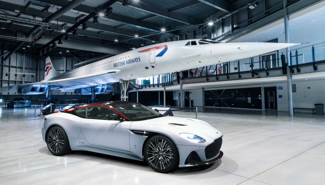 Aston Martin kỷ niệm sinh nhật thứ 50 của siêu máy bay Concorde