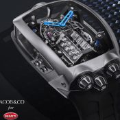 Bugatti hợp tác cùng Jacob & Co. ra mắt mẫu đồng hồ Bugatti Chiron Tourbillon độc đáo, 280.000 USD