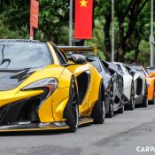 Cận cảnh dàn siêu xe tham gia hành trình tri ân khách hàng của VOV Super Cars