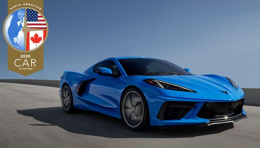 Corvette C8 xuất sắc giành giải thưởng "xe của năm tại thị trường Bắc Mỹ"