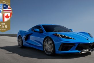 Corvette C8 xuất sắc giành giải thưởng "xe của năm tại thị trường Bắc Mỹ"