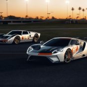Ford GT Heritage Edition 2021 lộ diện, tri ân chiến thắng Daytona 1966
