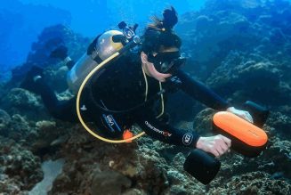 Geneinno giới thiệu mẫu Scooter dưới nước Geneinno S2 nhỏ gọn, giá phải chăng