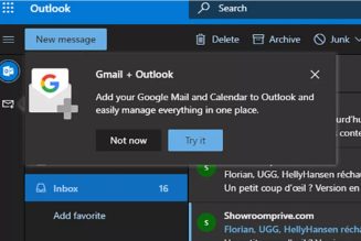 Microsoft tích hợp Gmail, Google Drive và Calendar vào Outlook.com | Tin Tức