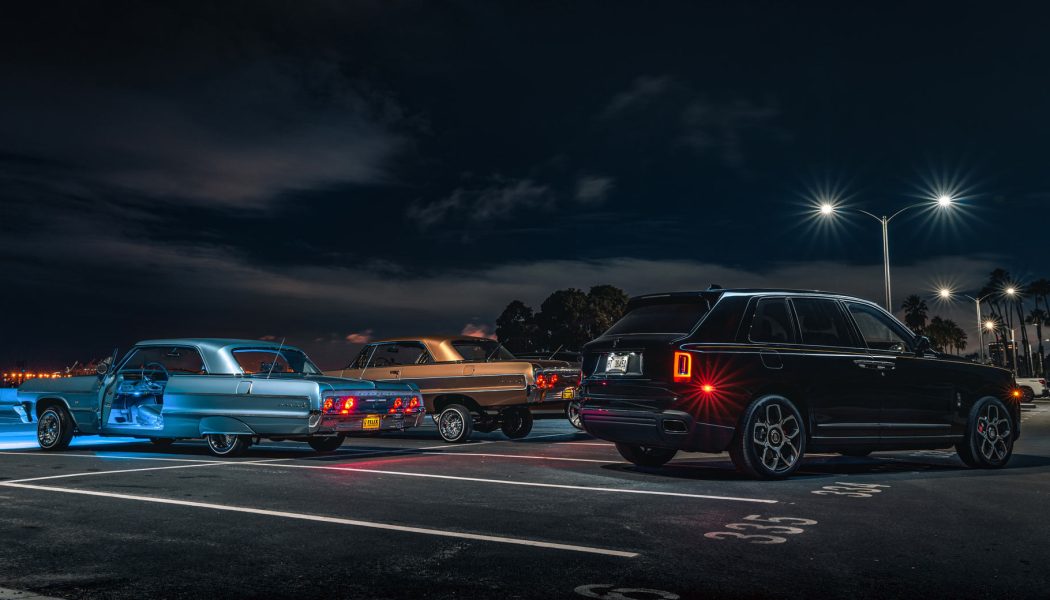 Rolls-Royce Cullinan Black Badge "xuất hiện" trong nền văn hóa xe hơi đường phố Mỹ