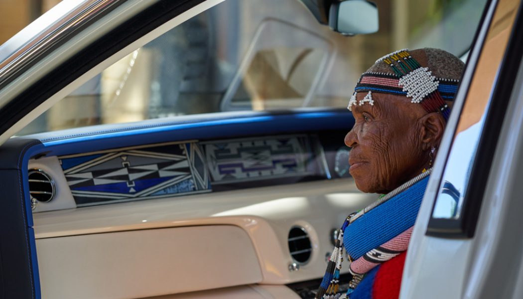 Rolls-Royce Phantom VIII Mahlangu – Tác phẩm mang đậm phong cách nghệ thuật dân gian Châu Phi