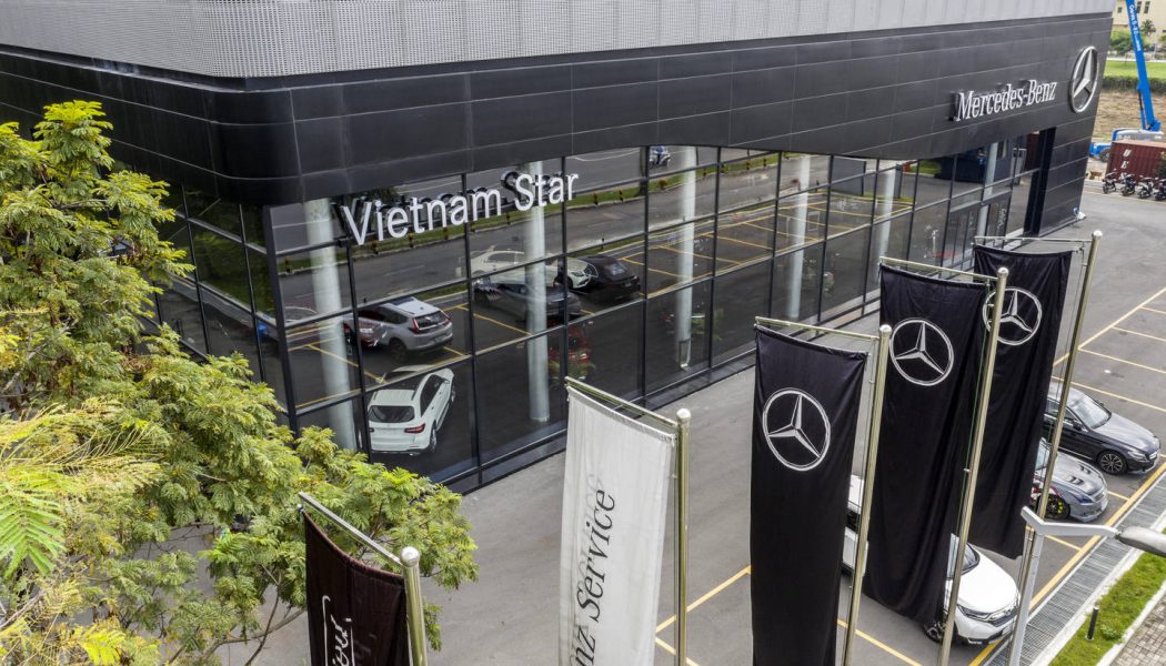Showroom Mercedes-Benz Vietnam Star ở Bình Dương hiện đại bậc nhất Đông Nam Á