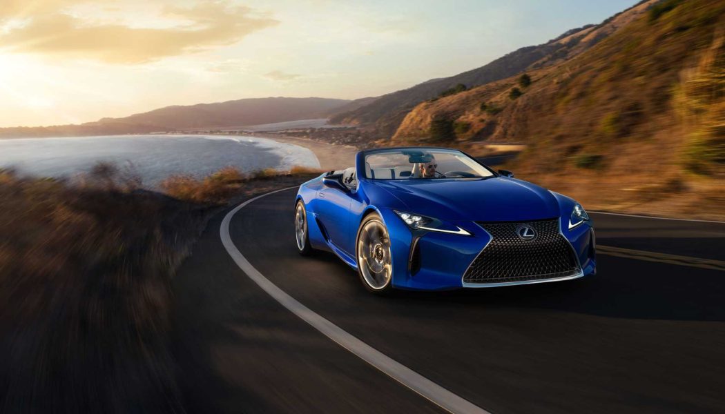 Xe thể thao mui trần Lexus LC500 Convertible chính thức ra mắt