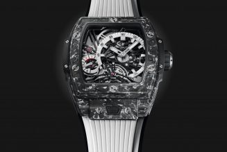 Đồng hồ Hublot Spirit of Big Bang Tourbillon 5-day Power Reserve Carbon White