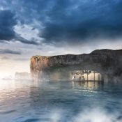 Hồ nước khoáng vô cực ngắm toàn cảnh Đại Tây Dương