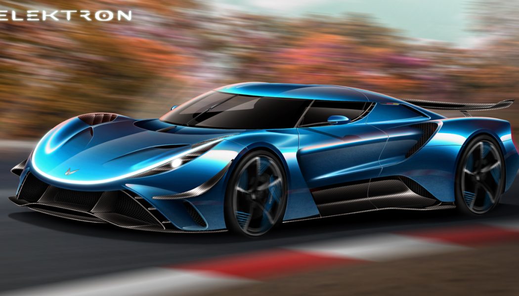 Siêu xe điện Elektron Quasar sở hữu sức mạnh 2.300 mã lực