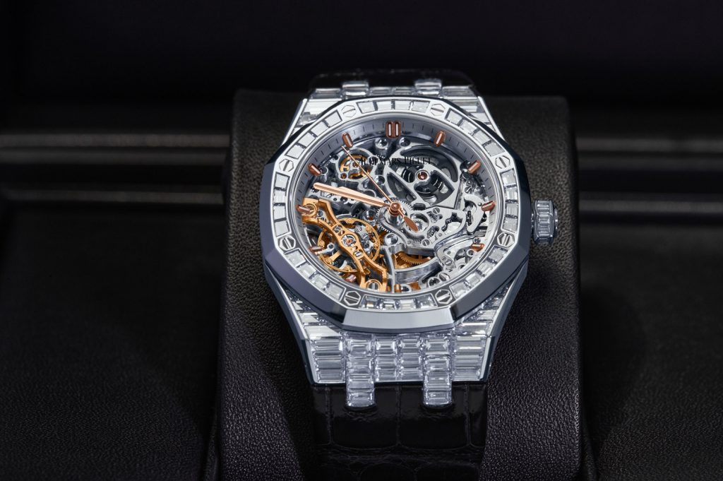Kiệt tác nghệ thuật đồng hồ Audemars Piguet Royal Oak Double Balance Wheel “High Jewellery