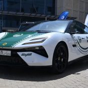 Cảnh sát Dubai bổ sung Lotus Emeya-S thuần điện vào đội xe tuần tra